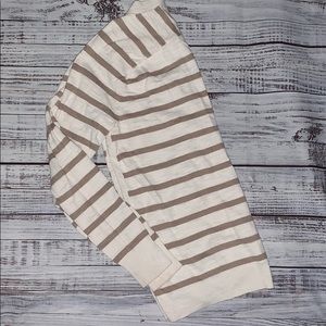 Gap Stripe Button Down Cardigan